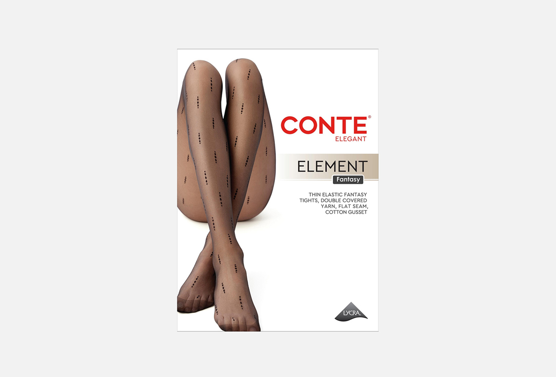 Изображение товара Колготки CONTE ELEGANT Fantasy Element nero
