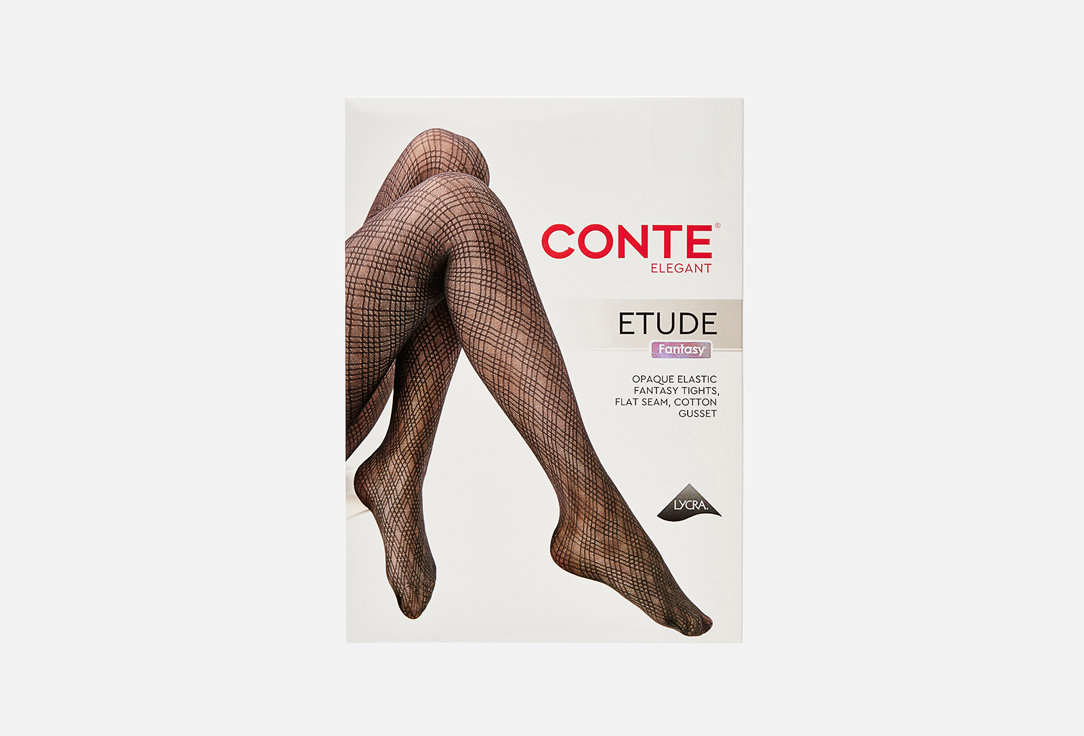 Изображение товара Колготки CONTE ELEGANT Fantasy Etude nero