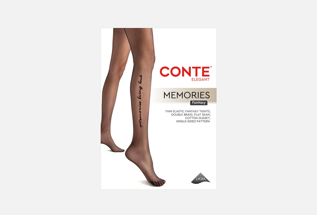 Изображение товара Колготки CONTE ELEGANT Fantasy Memories 30 den grafit