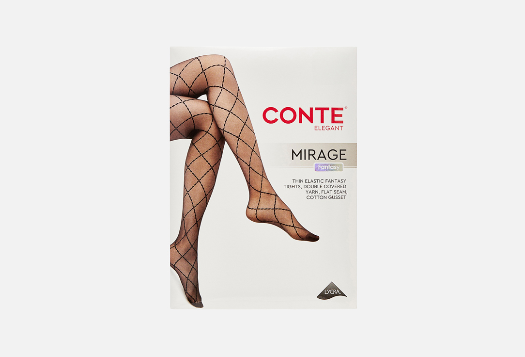 Изображение товара Колготки CONTE ELEGANT Fantasy mirage 20 den nero