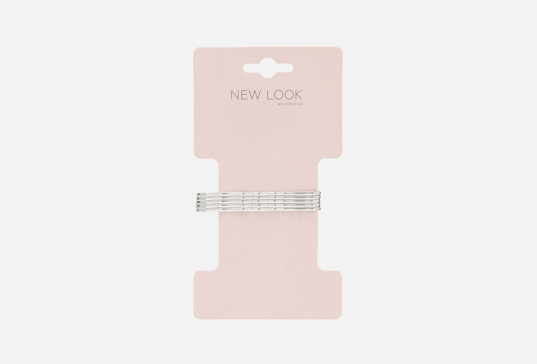 Изображение товара Набор невидимок для волос New Look 1296 серебро 5 штук