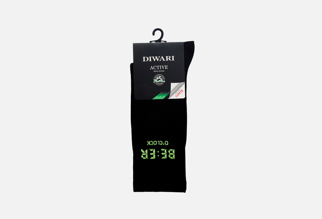 Носки DIWARI ACTIVE черные 40-41 мл