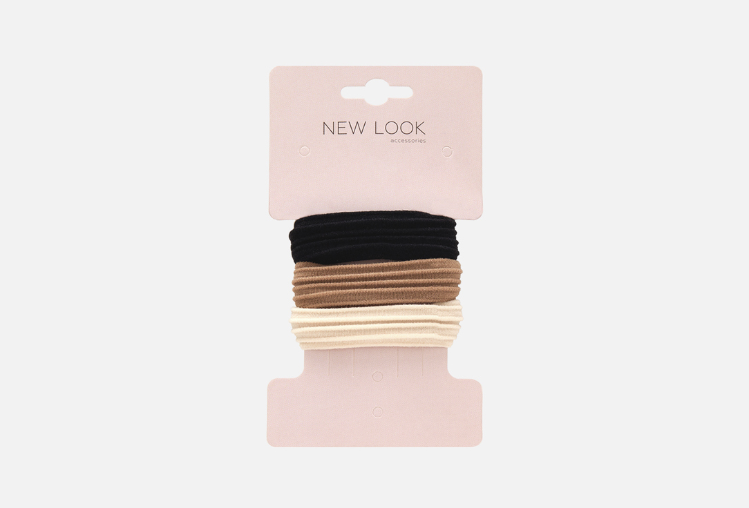 Изображение товара Набор крабиков для волос New Look бежевый, черный, коричневый