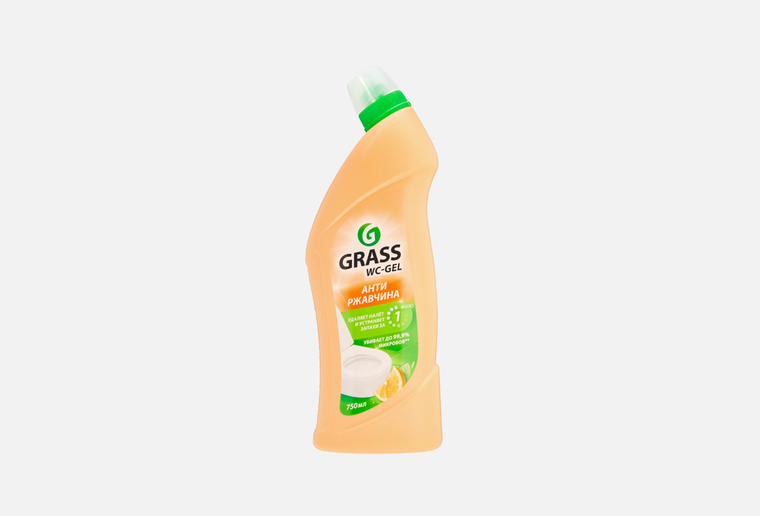Изображение товара Средство для чистки сантехники Grass WC-gel Антиржавчина с ароматом цитруса