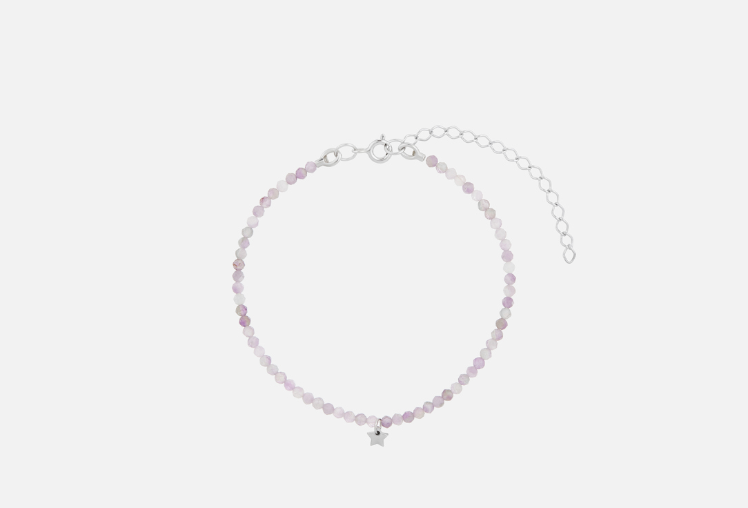 Изображение товара Браслет серебряный BALTSILVER Звезда с аметистом