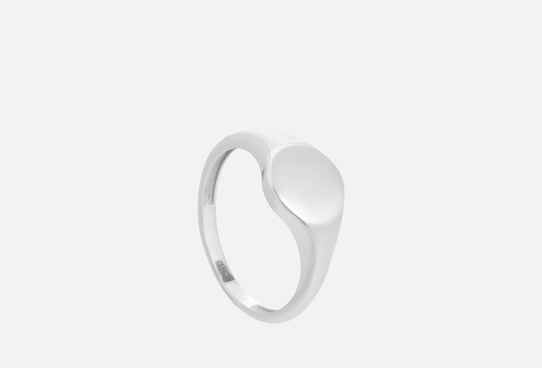 Изображение товара Серебряное кольцо-печатка 925 пробы BALTSILVER с круглой площадкой