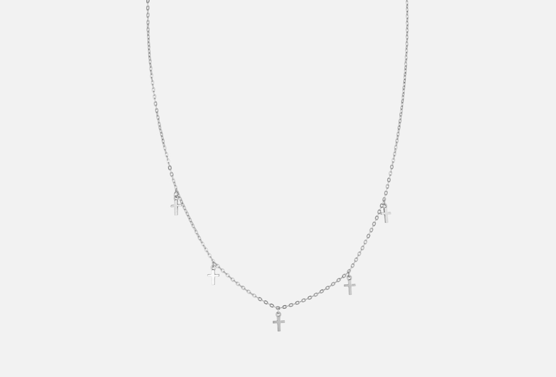 Изображение товара Колье серебряное BALTSILVER 38 см подвески-крестики
