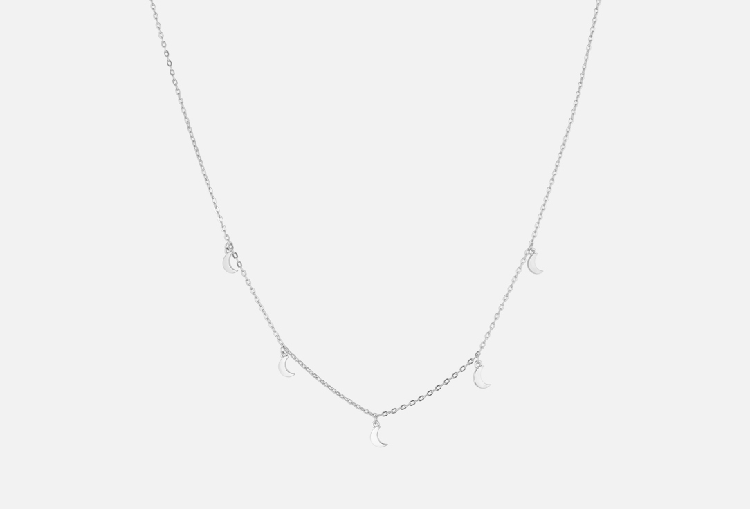 Изображение товара Колье серебряное BALTSILVER 38 см полумесяц