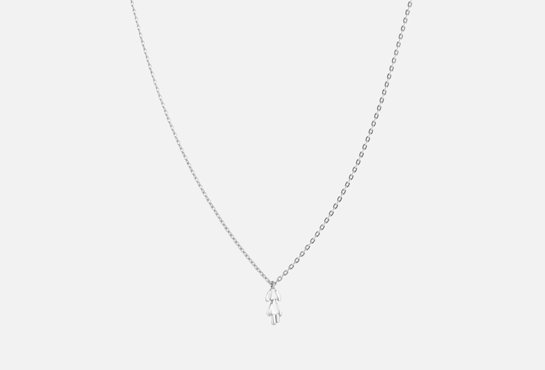 Изображение товара Колье серебряное BALTSILVER 35 см собачка