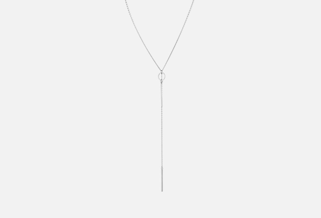 Изображение товара Серебряное колье BALTSILVER галстук 925 пробы минимализм стиль изящное украшение