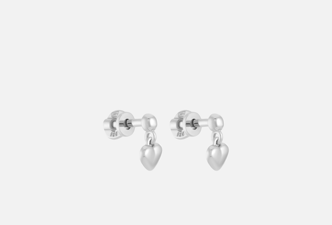 Изображение товара Серьги серебряные BALTSILVER подвес сердце