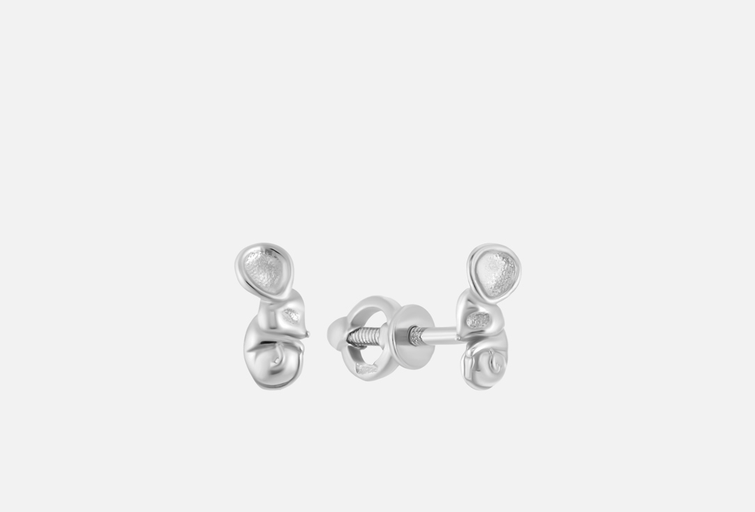 Изображение товара Серьги серебряные BALTSILVER мышка MINI