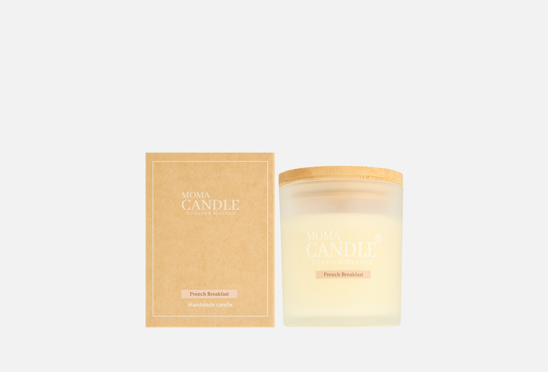 Изображение товара Ароматическая свеча MOMACANDLE French breakfast 230 г, гурманские ноты