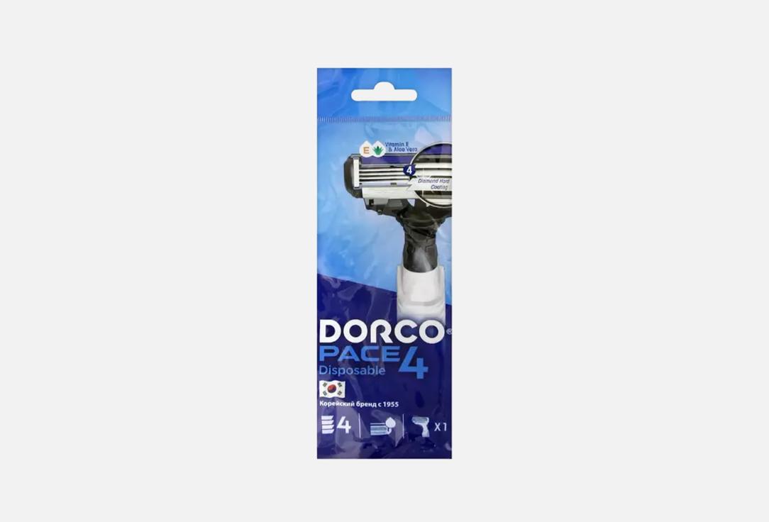 

Станок для бритья одноразовый DORCO, Pace 4 Blade 1 шт