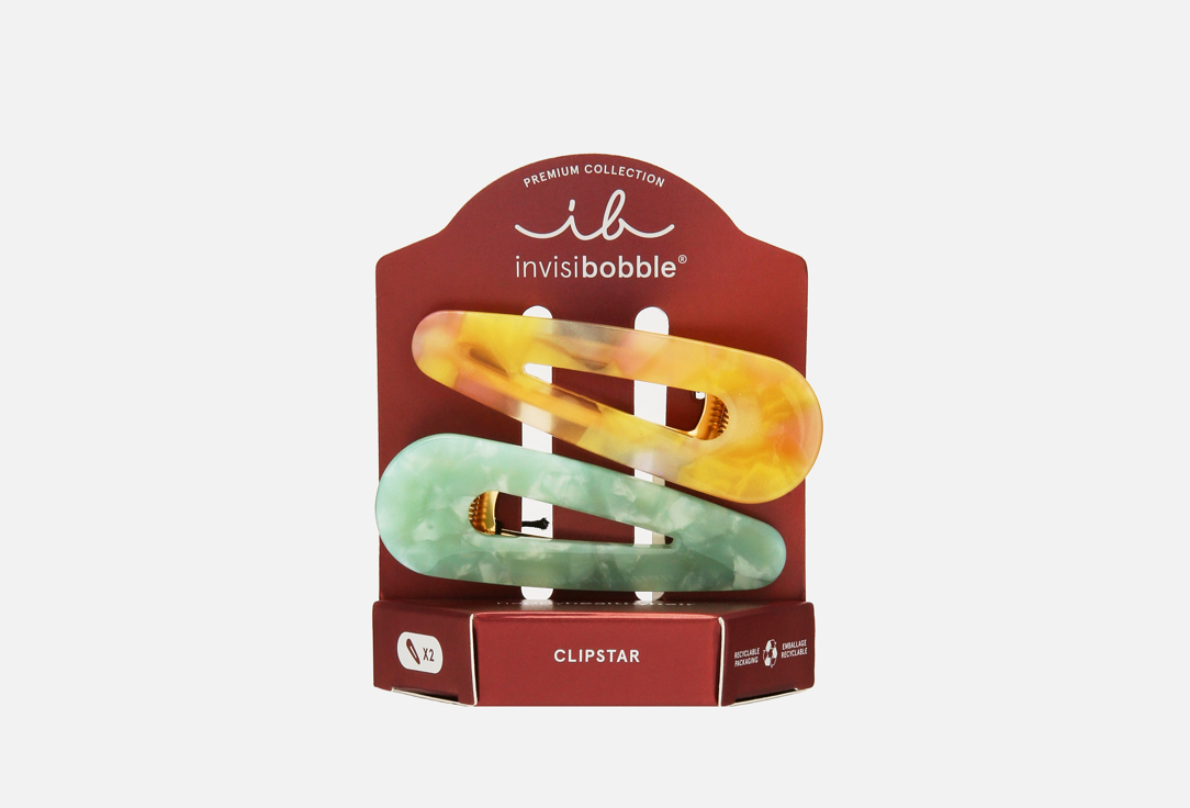 

Набор заколок для волос INVISIBOBBLE, CLIPSTAR PREMIUM Rainbow Carousel 2 шт