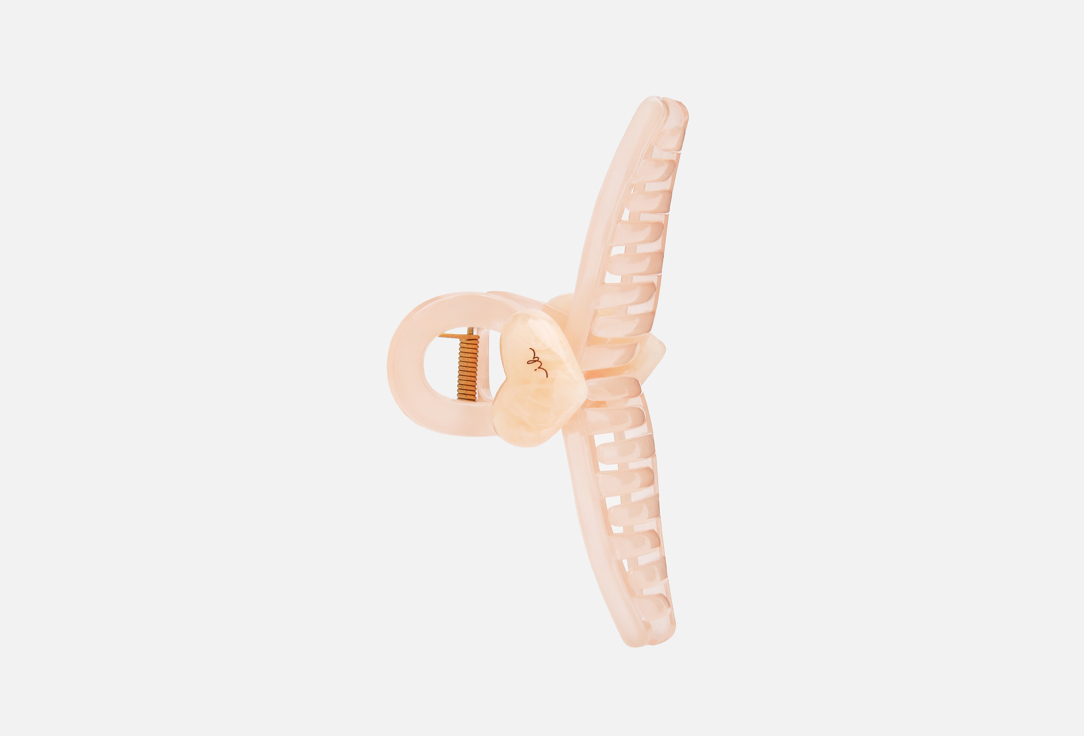 Изображение товара Заколка-крабик Invisibobble CLIPSTAR Heartbeat нежно-розовая с сердечком