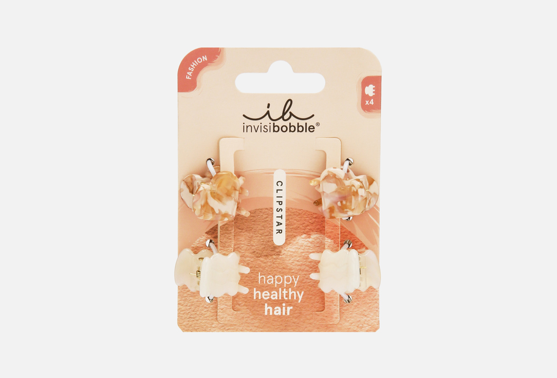 Изображение товара Набор крабиков для волос Invisibobble CLIPSTAR Petit Rainbow XS