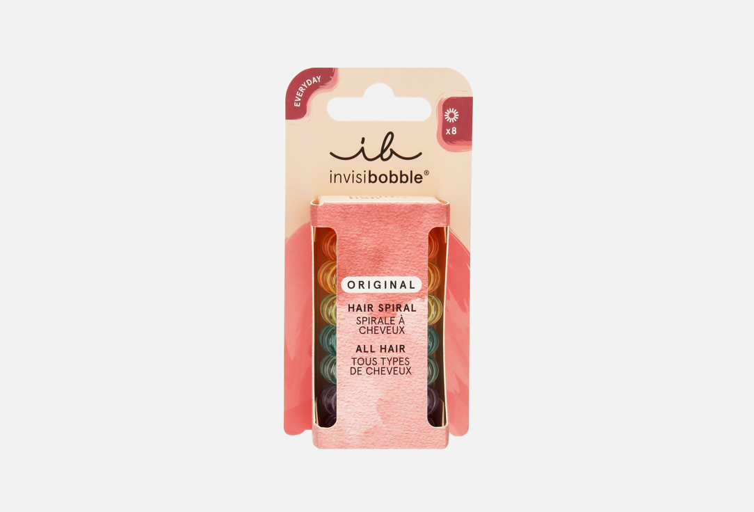 

Набор резинок-браслетов для волос INVISIBOBBLE, Rainbow Vibes 8 шт