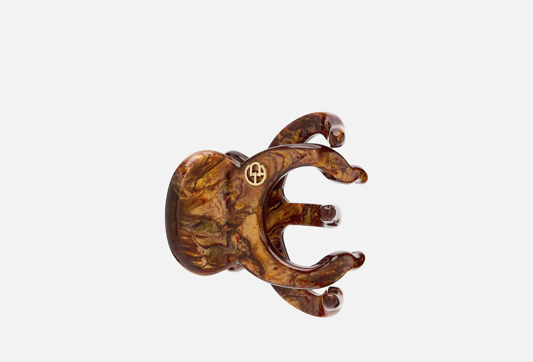 Изображение товара Заколка-краб для волос Evita Peroni Shark, brown