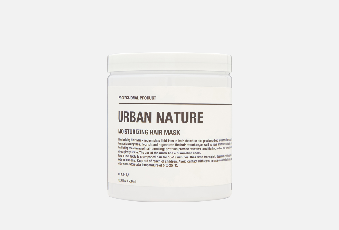 Изображение товара Маска для волос URBAN NATURE MOISTURIZING