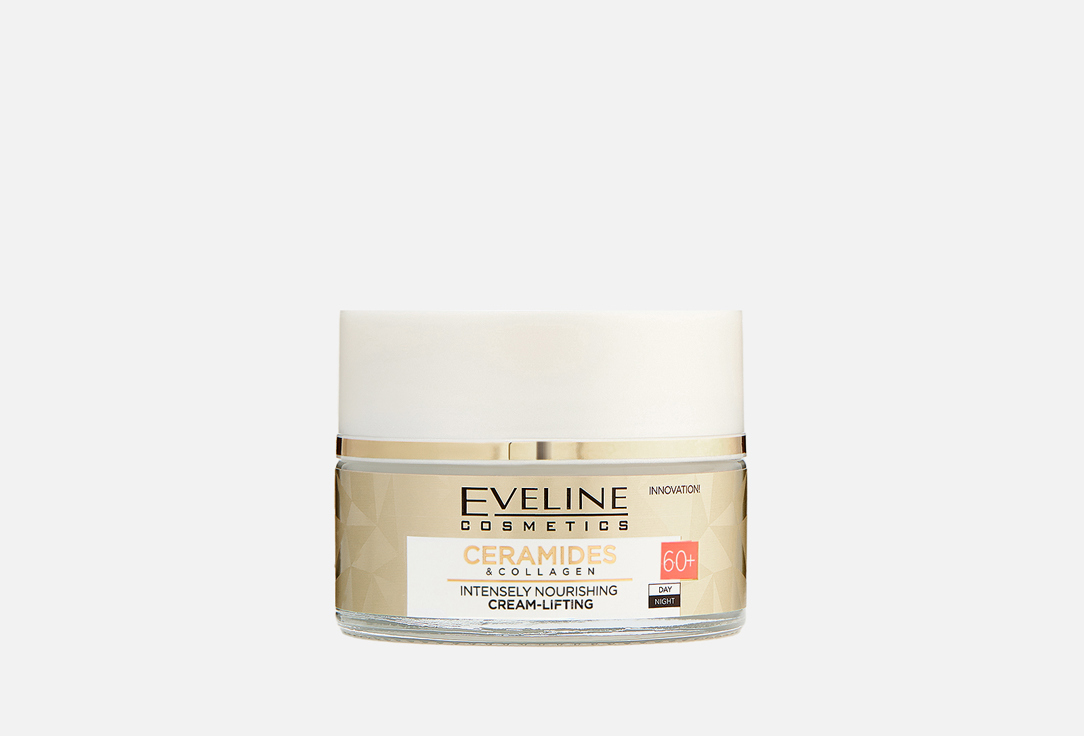 Изображение товара Крем-лифтинг для лица 60+ Eveline Керамиды и коллаген