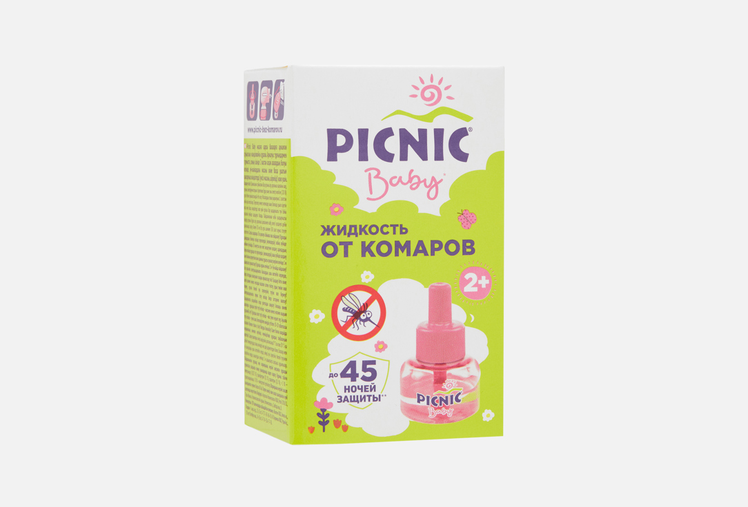 

Жидкость для фумигатора PICNIC, Baby 45 ночей 30 мл