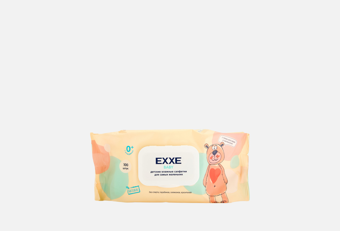 Изображение товара Влажные салфетки для детей Exxe Baby