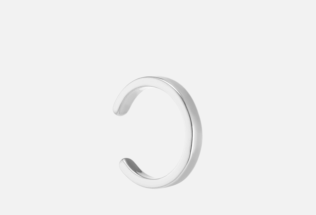 Изображение товара Серебряный кафф из серебра 925 пробы с покрытием родий для женщин