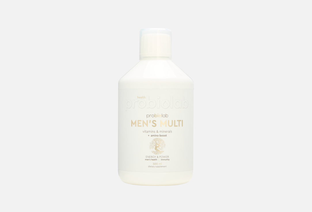 Изображение товара БАД для мужского здоровья PROBIOLAB витамины и минералы с коллагеном в жидкости