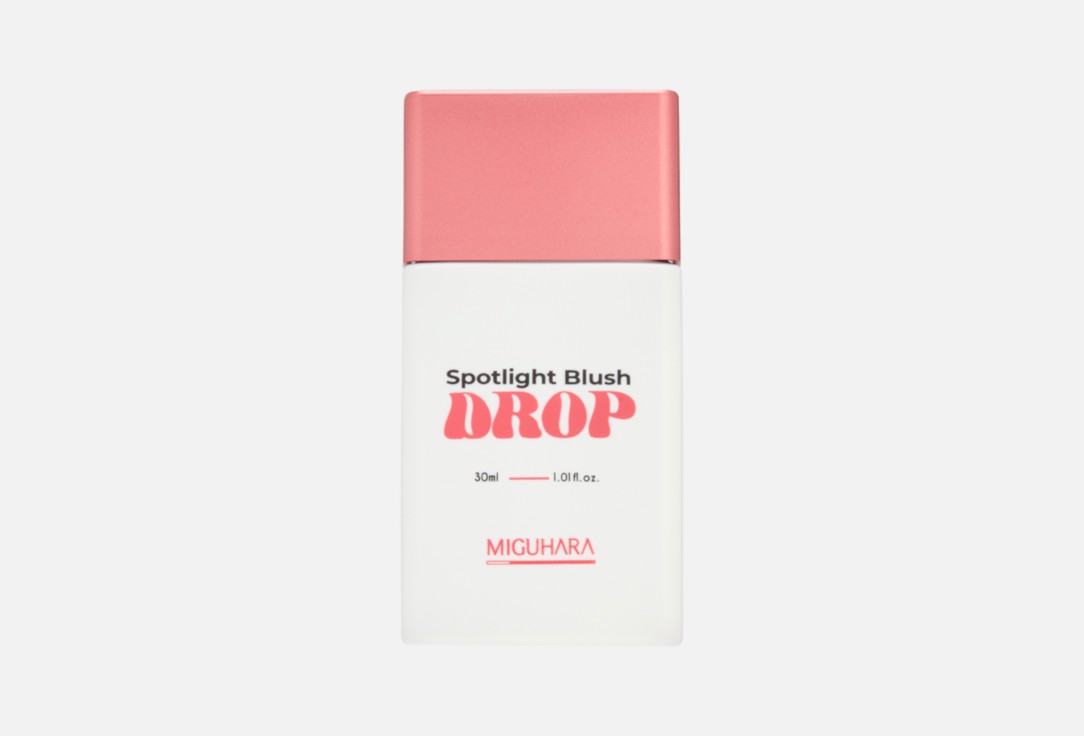 

Жидкие сияющие румяна MIGUHARA, Розовый, Spotlight Blush Drop 30 мл