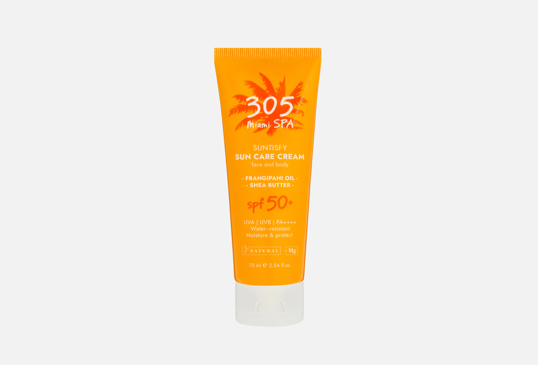Изображение товара Крем для тела SPF 50+ 305 Miami Spa magnesium salt and Frangipani essential oil