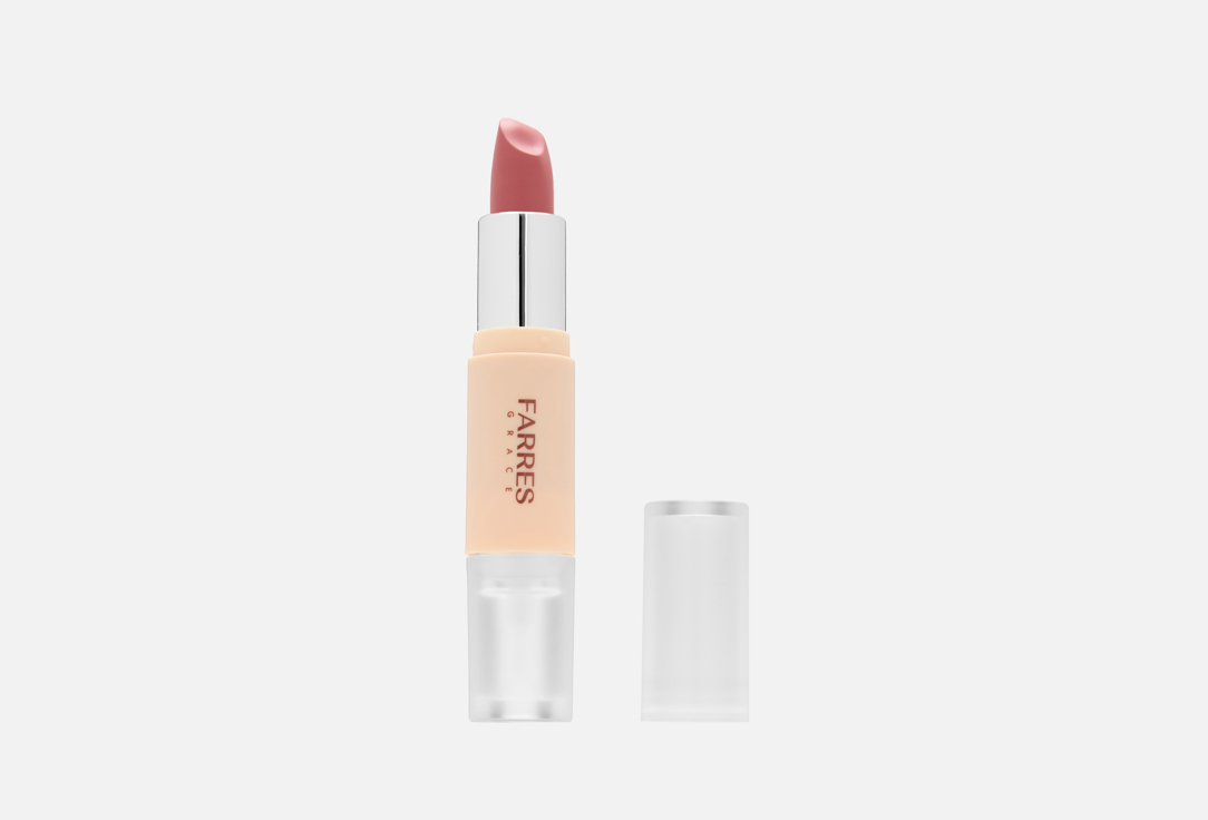 Изображение товара Помада и блеск для губ FARRES Matte lipstick raincoat 2 in 1