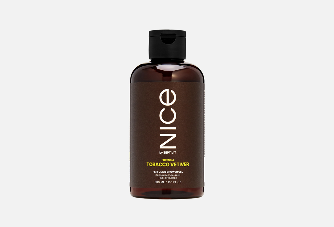 Изображение товара Парфюмированный гель для душа NICE by Septivit Formula Tobacco Vetiver