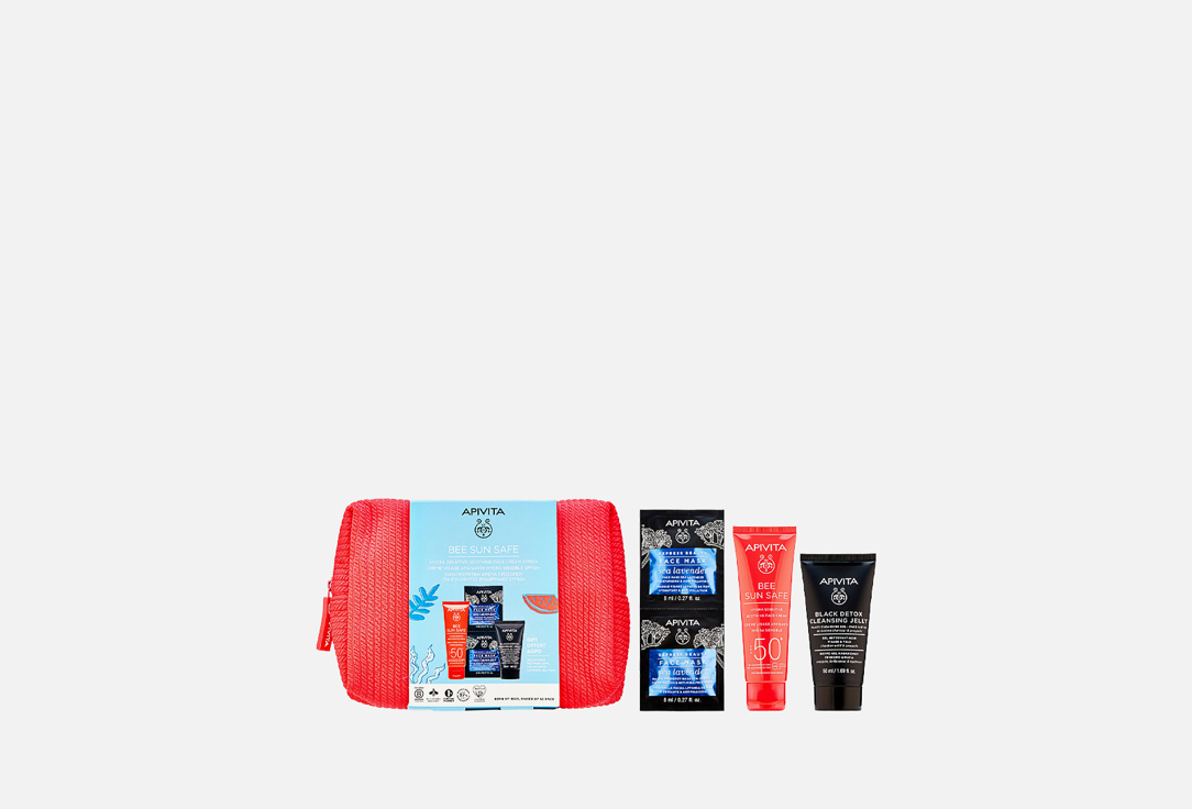 

Набор для ухода за кожей лица APIVITA, Bee sun safe Sensitive 3 шт