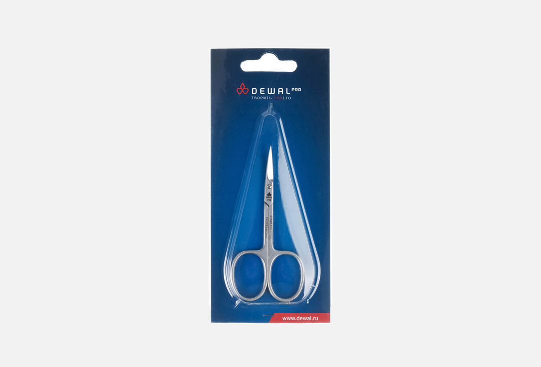 

Ножницы для кутикулы DEWAL, Серебряный, Cuticle scissors 708 1 шт