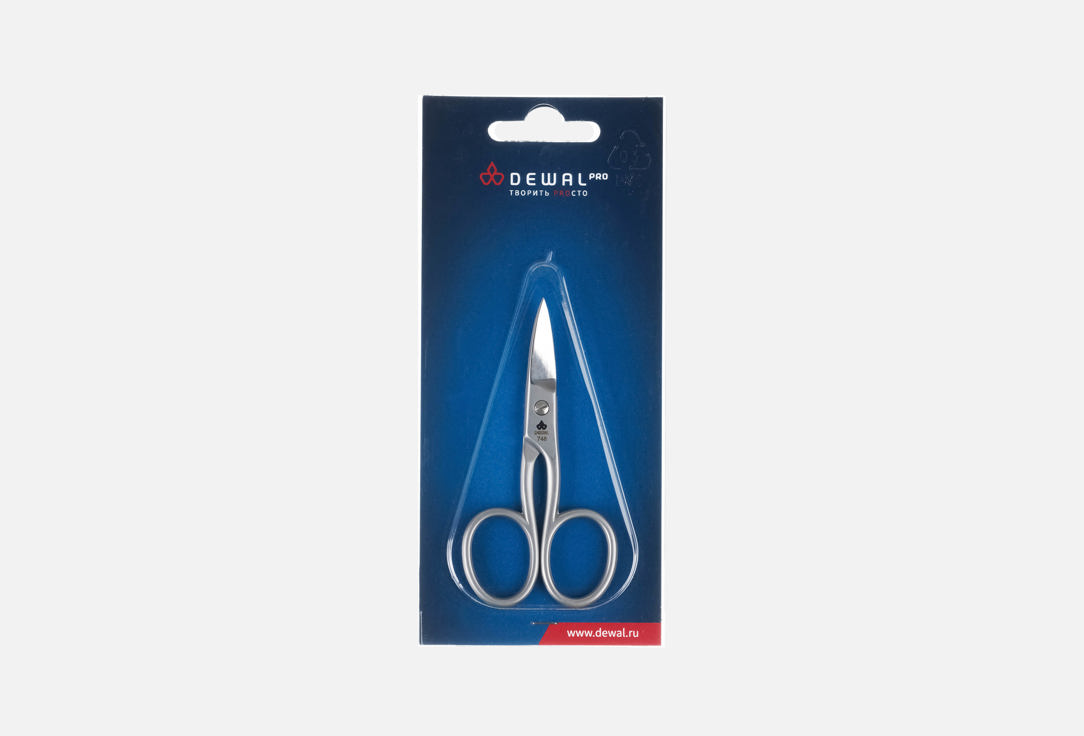 

Ножницы для ногтей DEWAL, Серебряный, Manicure scissors 748 1 шт