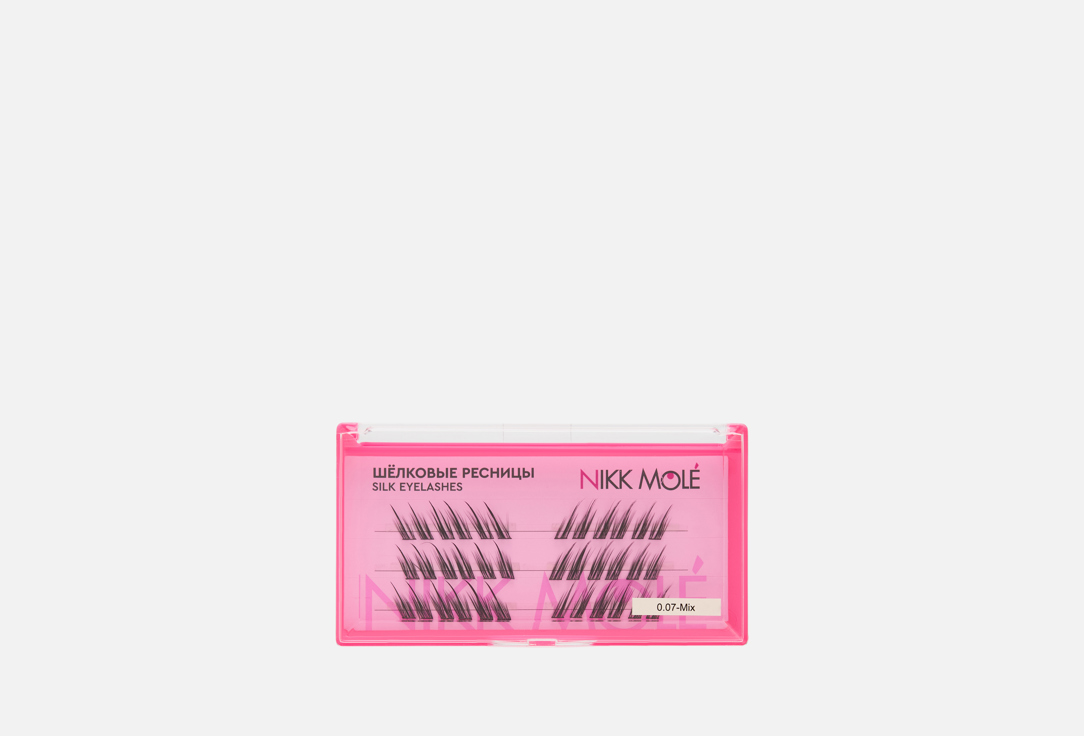 Изображение товара Накладные ресницы NIKK MOLE Magic 11-14 мм для чувствительной кожи Россия