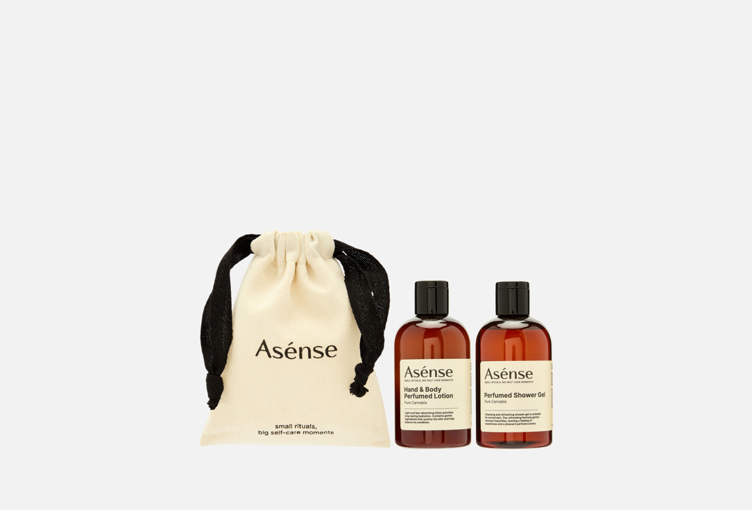 Изображение товара Дорожный набор средств для тела Asense Pure Cannabis