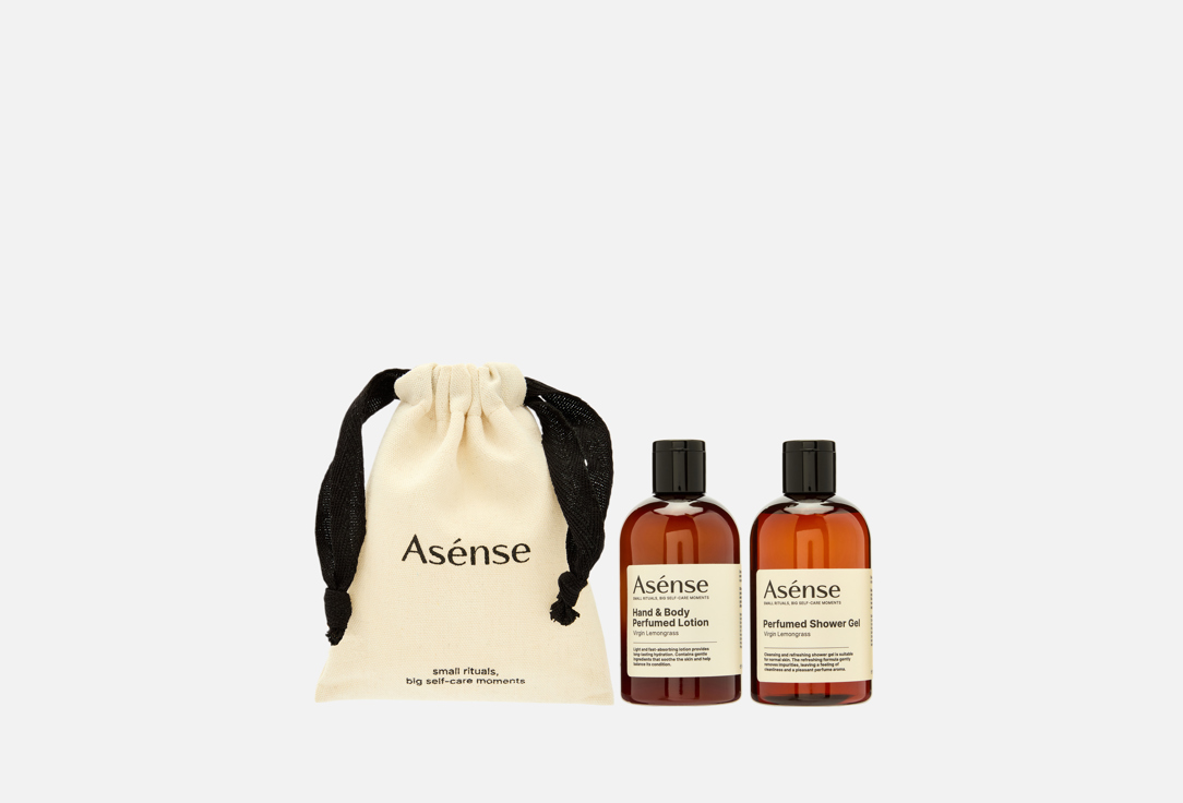 Изображение товара Дорожный набор средств для тела Asense Virgin Lemongrass