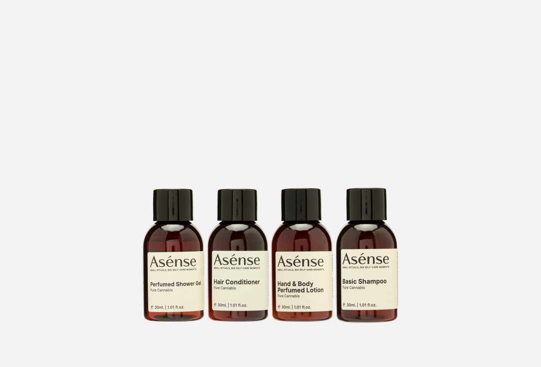 Изображение товара Дорожный набор уходовых средств Asense Pure Cannabis