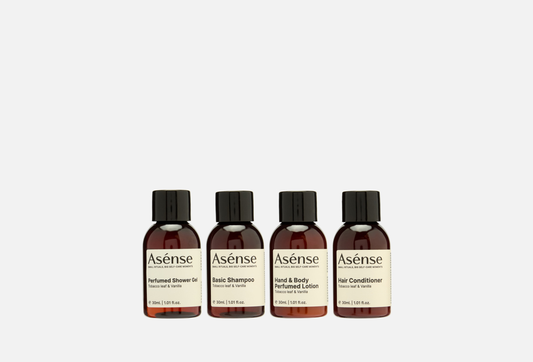 Изображение товара Дорожный набор уходовых средств Asense Tobacco leaf & Vanilla
