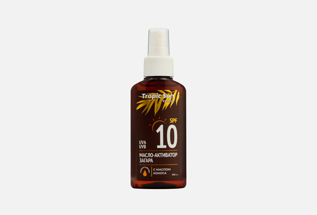 Изображение товара Масло-активатор загара SPF 10 KRASSA TROPIC SUN