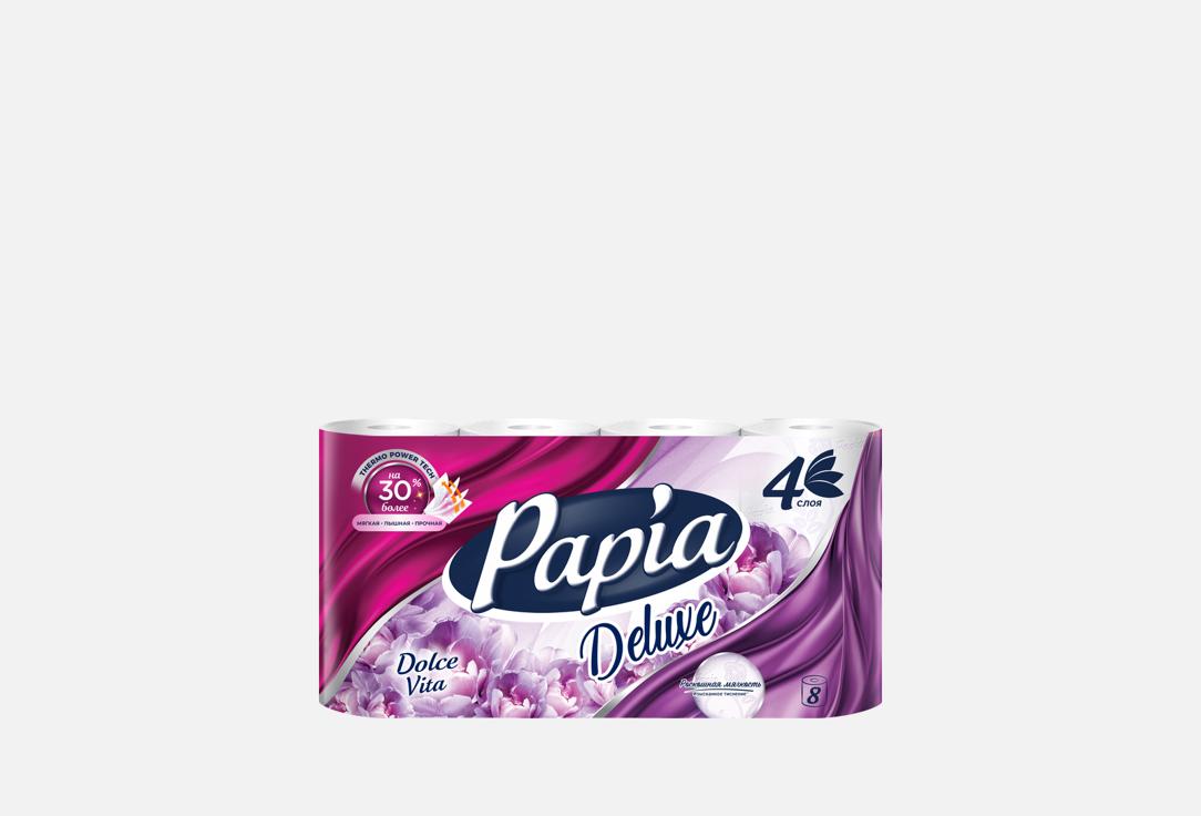 Изображение товара Туалетная бумага PAPIA Deluxe Dolce vita