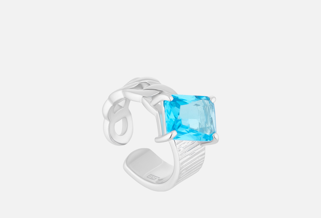 Изображение товара Кольцо серебряное Альтария Голубое мерцание