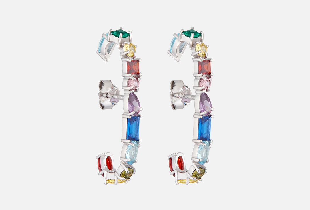 Изображение товара Серьги серебряные Альтария Радуга