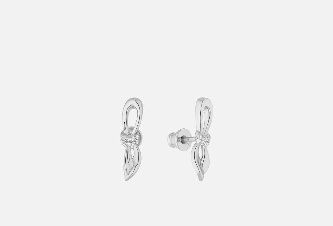 Изображение товара Серьги серебряные Альтария Маленькая ленточка