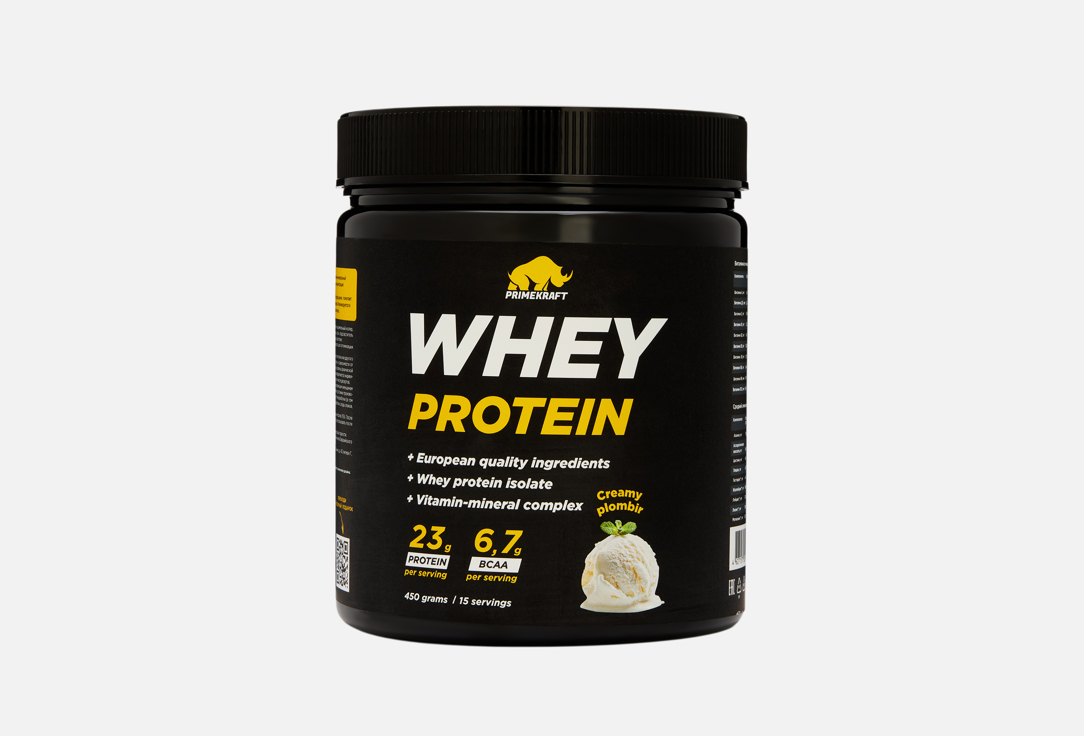 Изображение товара сывороточный протеин Prime Kraft Сливочный пломбир