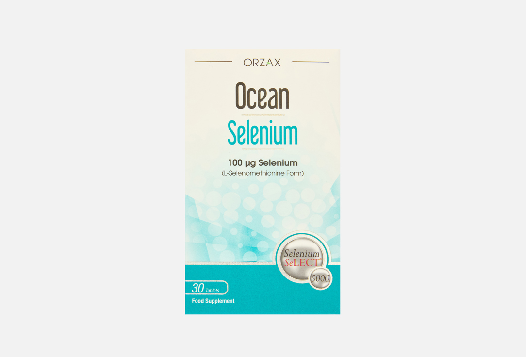 Изображение товара Селен Orzax Ocean 100 мкг в таблетках