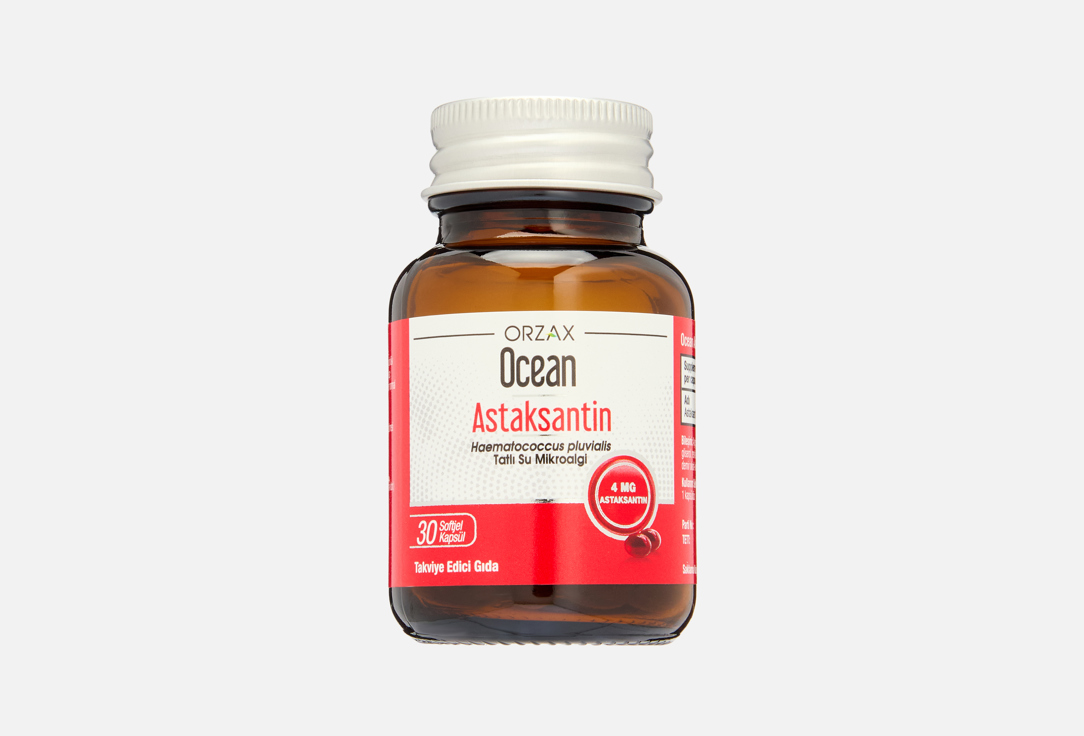 Астаксантин ORZAX OCEAN 4 мг в капсулах 30 шт