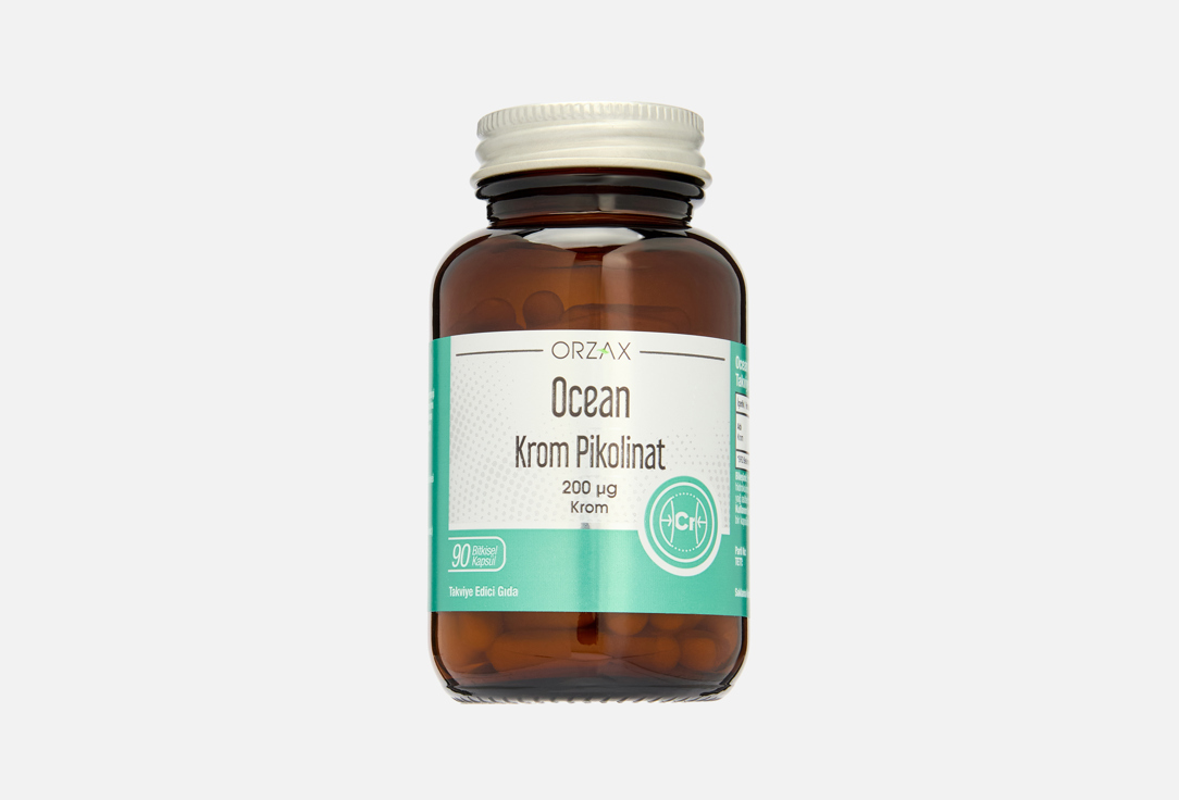 

хрома пиколинат ORZAX OCEAN, 200 мкг в капсулах 90 шт